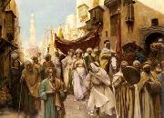 unknow artist Arab or Arabic people and life. Orientalism oil paintings  507 oil on canvas